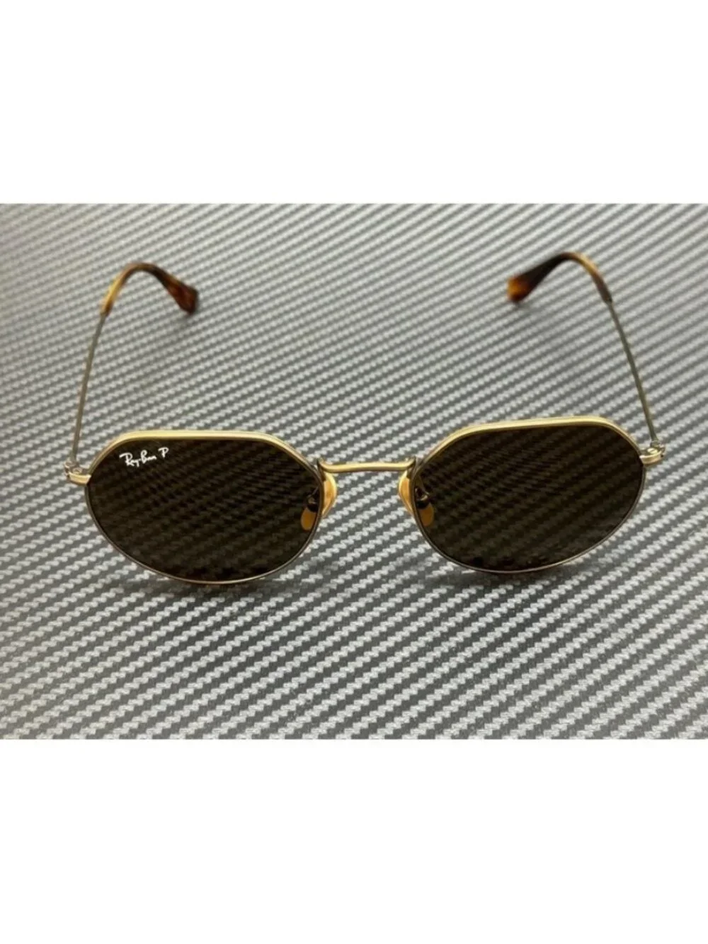 New Ray-Ban Men Matte Brown Titanium Sunglasses 51-20-145